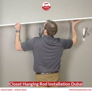 Closet Hanging Rod Installation Dubai 