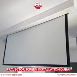Projector Screen Installation Dubai