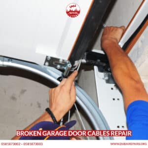 Broken Garage Door Cables Repair
