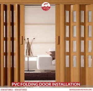 PVC Folding Door Installation