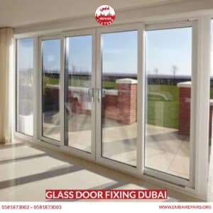 Glass Door Fixing Dubai