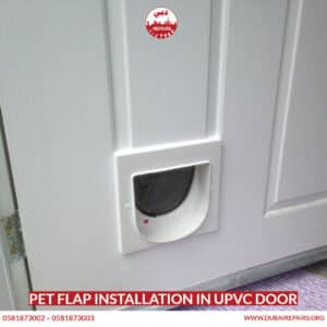 Pet Flap Installation in UPVC Door