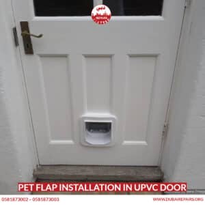 Pet Flap Installation in UPVC Door