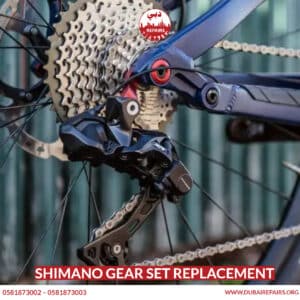 Shimano gear set replacement