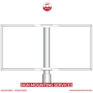 Sign mounting services
