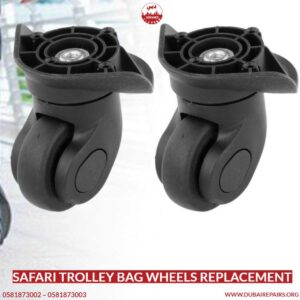 Safari trolley bag wheels replacement