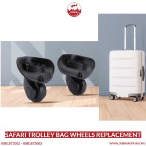 Safari trolley bag wheels replacement