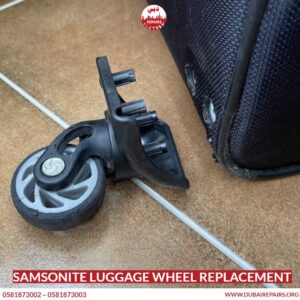Samsonite luggage wheel replacement