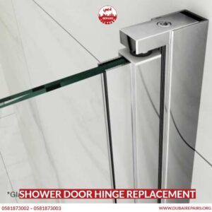Shower door hinge replacement 