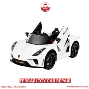 Ferrari toy car repair 