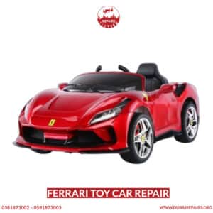 Ferrari toy car repair 