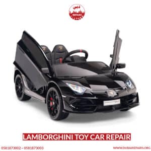 Lamborghini toy car repair