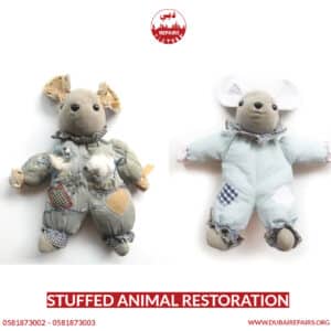 Stuffed animal restoration