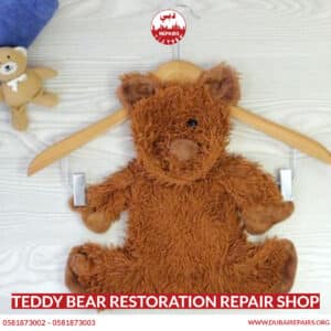 Teddy bear restoration repair shop
