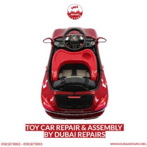 Toy car repair and assembly by Dubai Repairs
