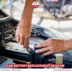 Car battery replacement near me