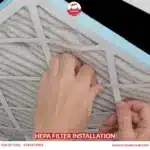 Hepa filter installation